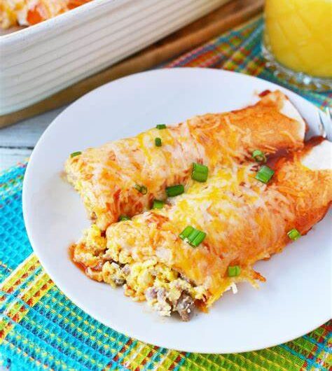 Breakfast Enchilada Casserole