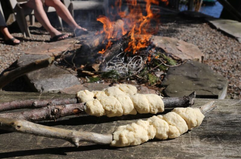Campfire Bread on a Stick