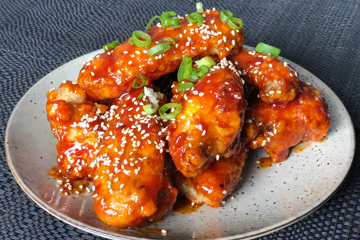 Korean Fried Chicken (Yangnyeom Chicken)