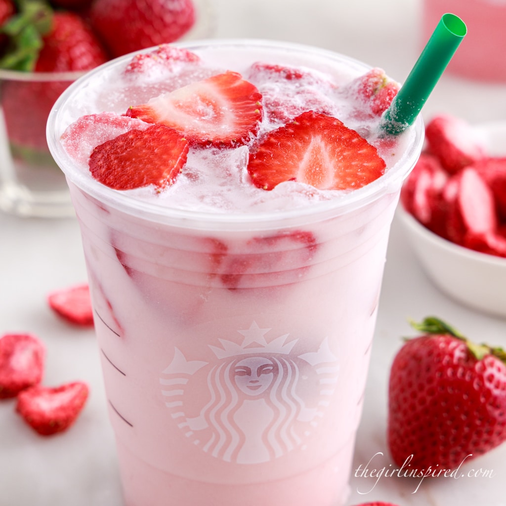 Copycat Starbucks Pink Drink