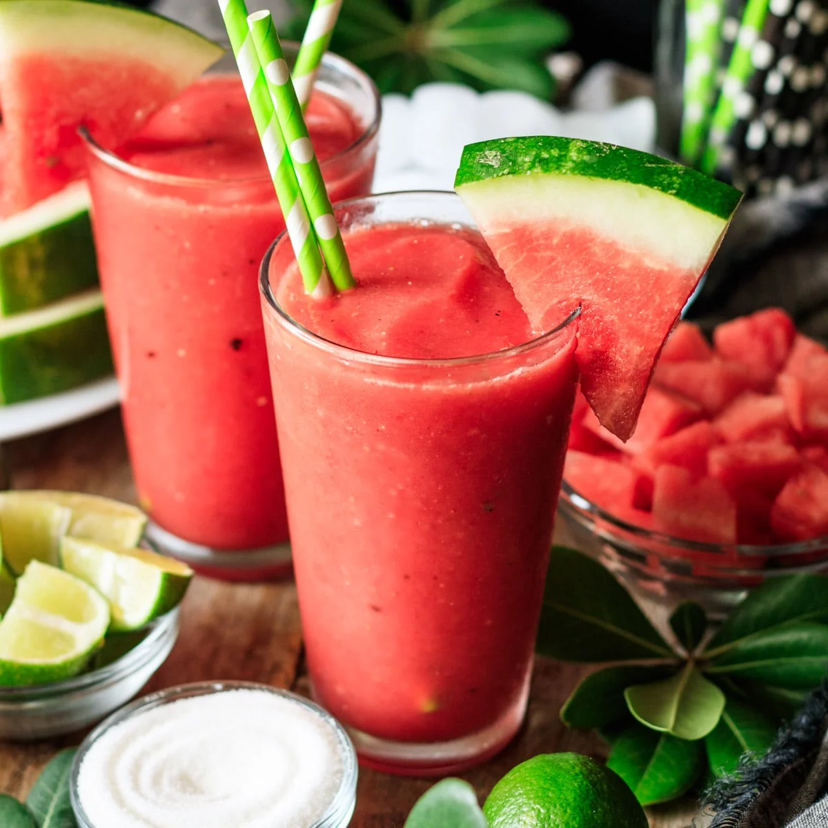 Summer Melon Slushies Drink