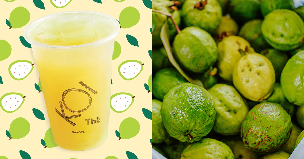 Guava Green Tea Drink