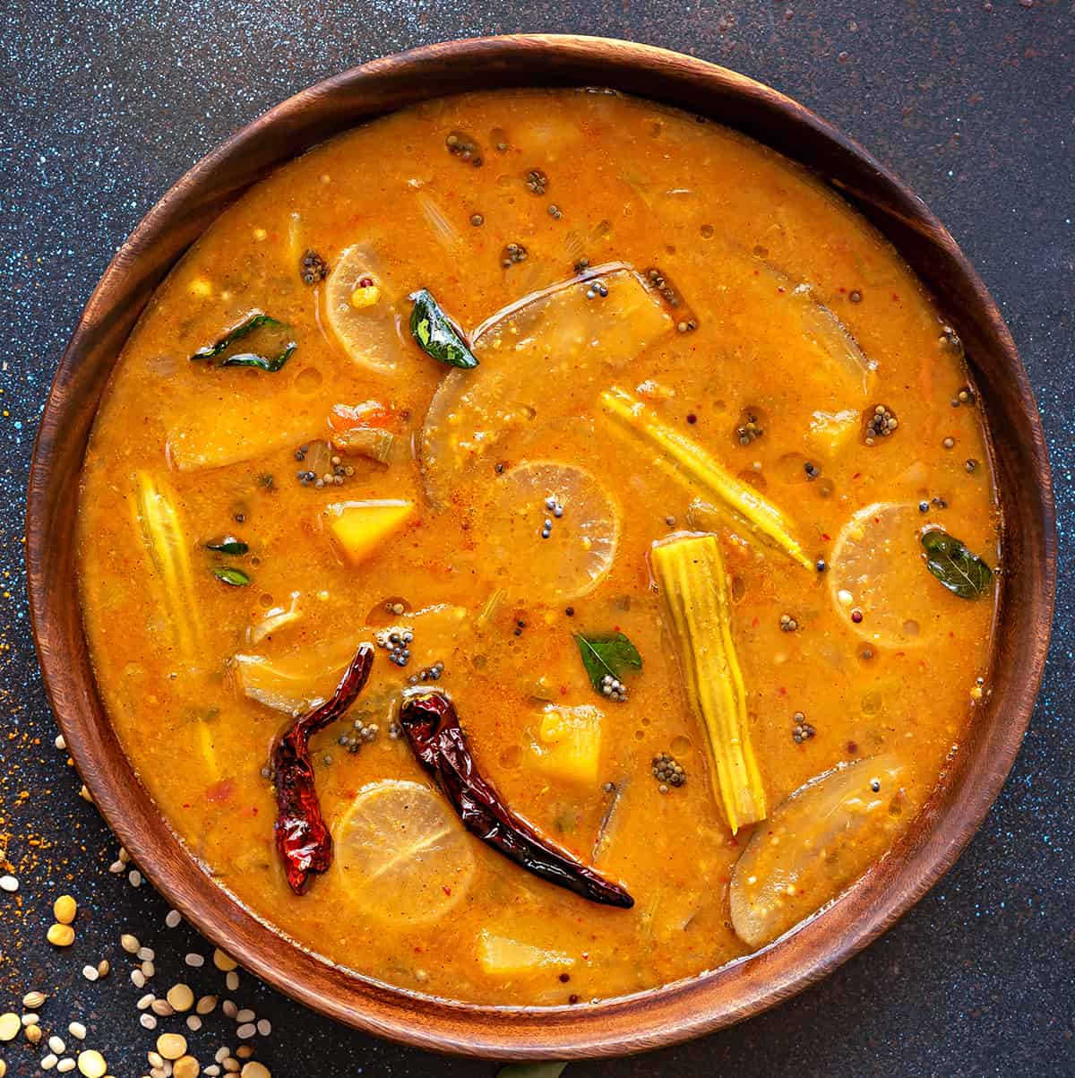 Sambar Recipe (Authentically South Indian)