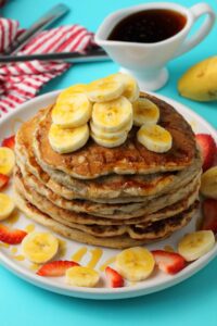 Eggless Banana Pancake Recipe