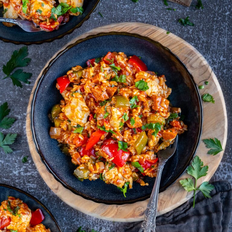 Chicken & Chorizo Jambalaya: A Flavorful One-Pot Meal