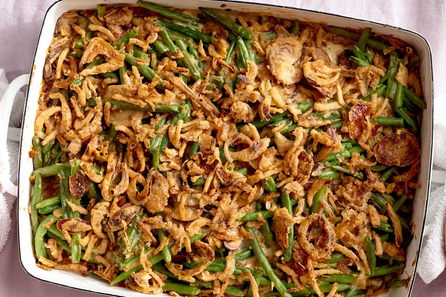 Christmas Green Bean Casserole Recipe
