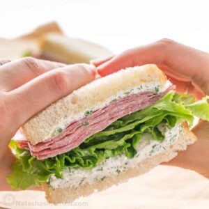 Simple Salami Sandwich