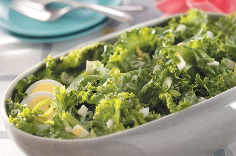 Sandy's Simple Spring Lettuce Salad