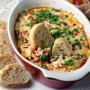 Hot Muffuletta Dip