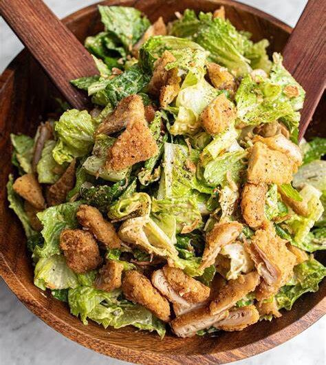 Crispy Tater Caesar Salad