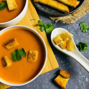 Tomato Shorba / Indian Tomato Soup in Instant Pot