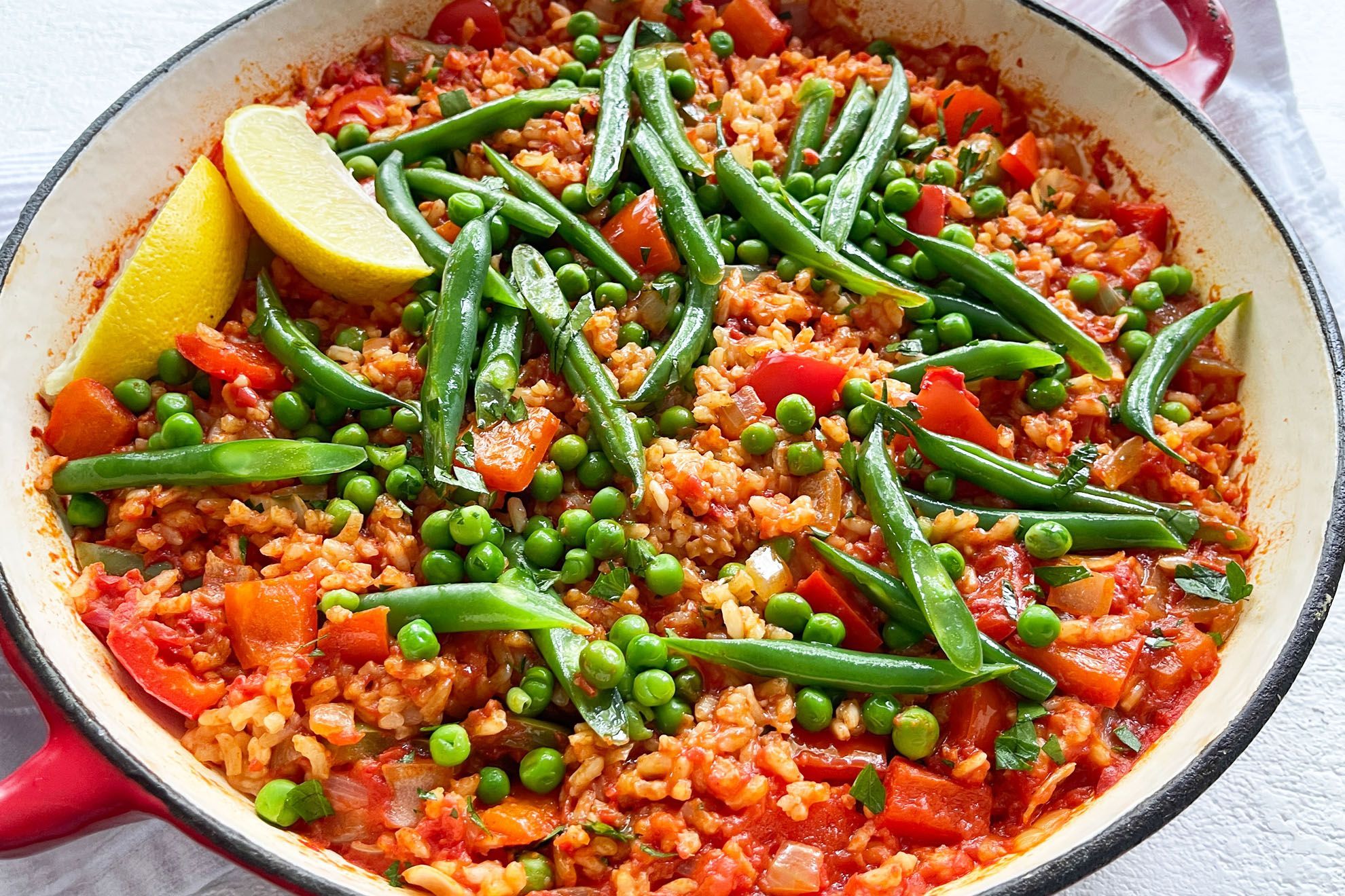 One-Pan Vegetarian Paella