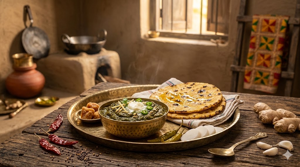 Authentic Sarson Ka Saag Recipe for Baisakhi Celebration