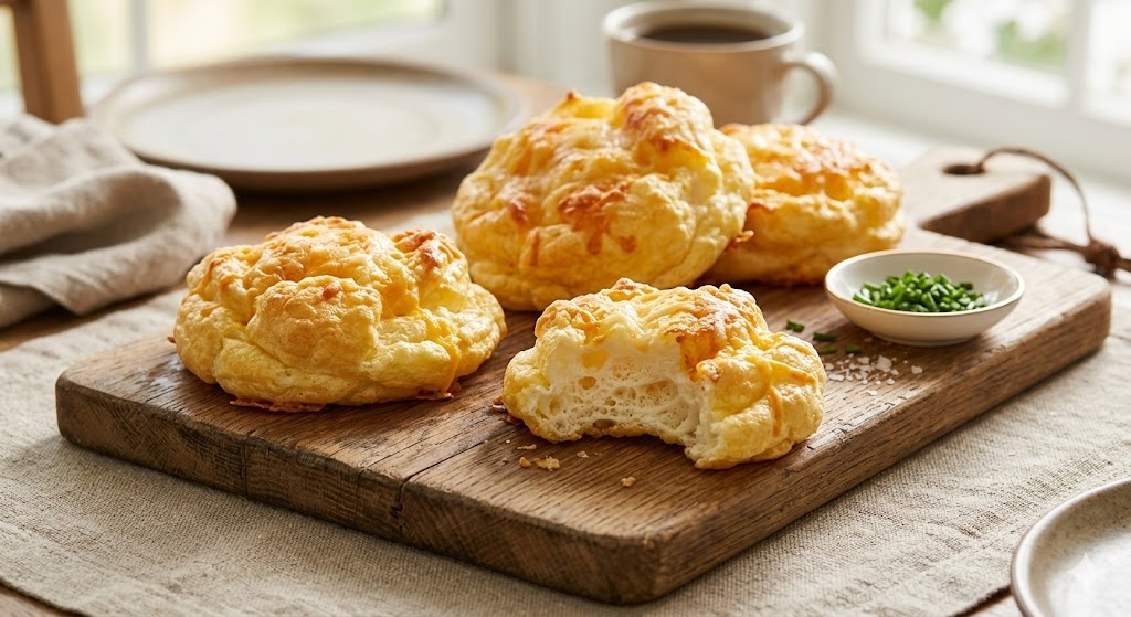 Cheese & Egg Cloud Keto Bread