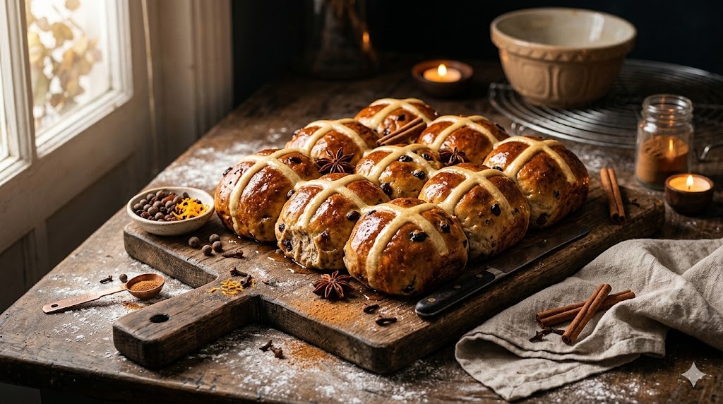 Hot Cross Buns Recipe