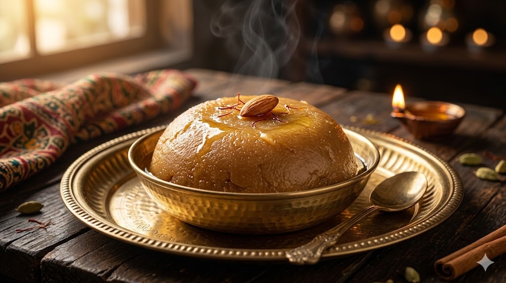 Gurudwara Style Kada Prasad Recipe for Baisakhi
